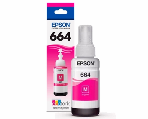 Botella de tinta EPSON 664 magenta T664320
