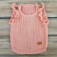 CHALECO VOLADOS ROSA BEBE