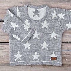 SWEATER STARS GRIS