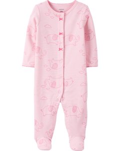 Carter's Osito-Pijama con broches "Elefante"