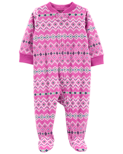 Carter´s Osito-Pijama Micropolar Cierre