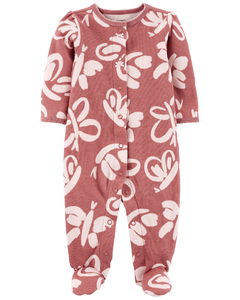 Carter´s Osito-Pijama Algodón Broches Mariposa