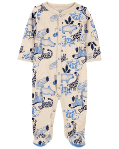 Carter's Osito-Pijama Algodón Broches Safari - comprar online