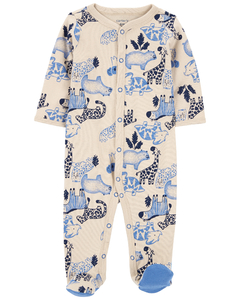 Carter's Osito-Pijama Algodón Broches Safari