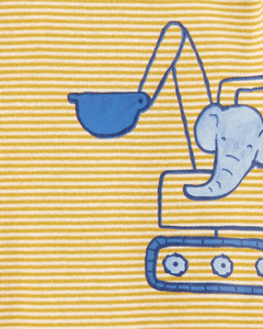 Carters Set 3 Piezas Osito-Pijama Gorro Construccion - comprar online