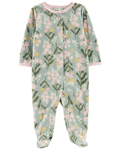 Carter´s Osito-Pijama Micropolar Broches Floral