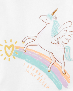 Carter´s Set 4 Piezas Pijama Algodon Unicornio - comprar online