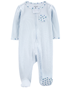 Carter´s Osito Pijama Algodon Cierre Floral - comprar online