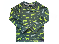 REMERA CROC VERDE MANGAS LARGAS