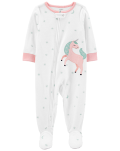 Carter's Osito-Pijama Polar Pie Unicornio