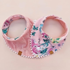 BABERO BANDANA ALOHA ROSA