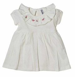 VESTIDO INFANT MANTECA