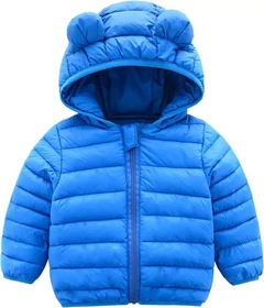 Campera PUFFER Baby Azul Francia - comprar online