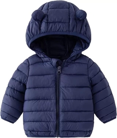 CAMPERA PUFFER BABY AZUL MARINO - comprar online