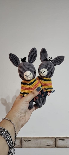 Muñeco De Apego - Amigurumi BURRO