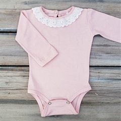 BODY PUNTILLA ESCOTE ROSA PASTEL