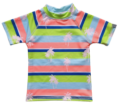 REMERA MC CORAL STRIPES