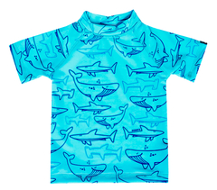 Remera m.c Sea friends aguamarina