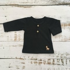 Camiseta Little Giraffe Black