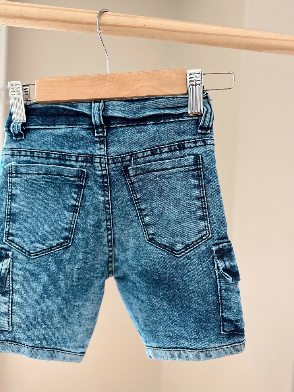 Bermuda jean niño sale