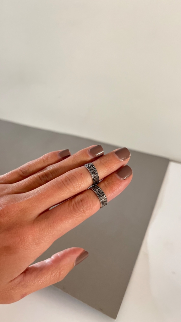 Anillo media falange GEOMETRIC Tata s accesorios