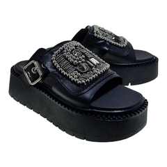 Sandalias Anca & Co Mujer Moda Urbana Plataforma Zueco Luna (ANLUNA) - comprar online