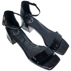 Sandalias Mujer Bajas Fiesta Vestir Cuero Fh 3410 Bailar