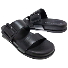 Sandalias Mujer Fragola Urbanas Bajas Zuecos 363604 Cuero