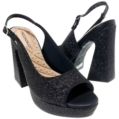 Sandalias Mujer Piccadilly Fiesta Vestir Taco Alto 818009