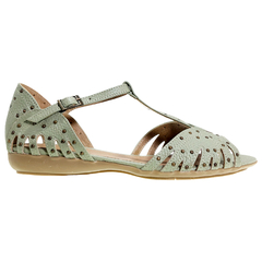 Sandalias Mujer Sucre Cuero 3748 Urbanas Tipo Guarachas (SU3748)