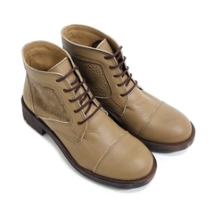 Borcego Bota Corta Cuero Mujer Sucre Art 4319