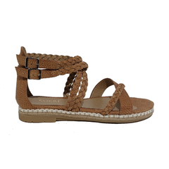 Sandalias Mujer Tipo Romanas Cuero Moda Urbanas Sucre 5549