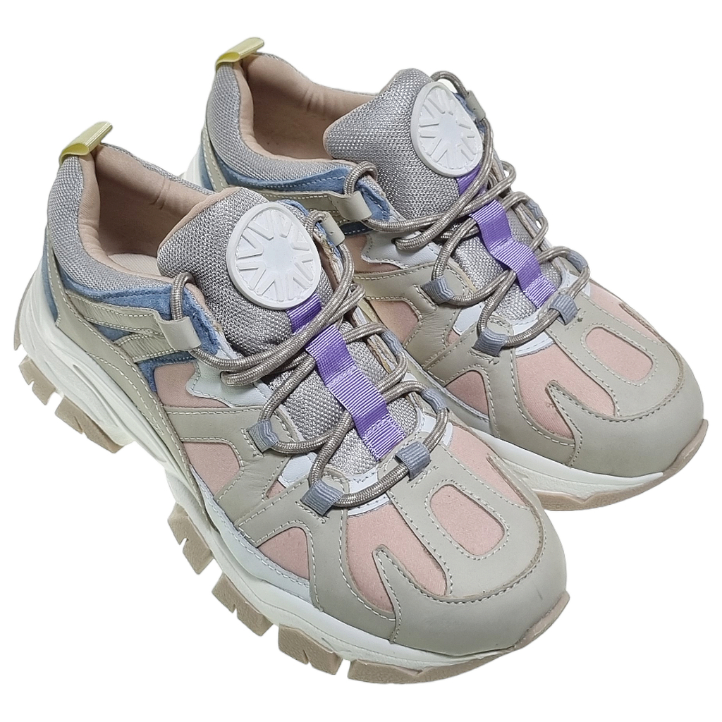 Zapatillas Viamo Mujer Urbanas Conan Cuero Vacuno Deportivas VOCONAN