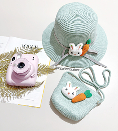 Kit chapeu com bolsa Praia - Sapeka Store