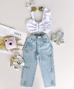 Conjunto jeans Luxo