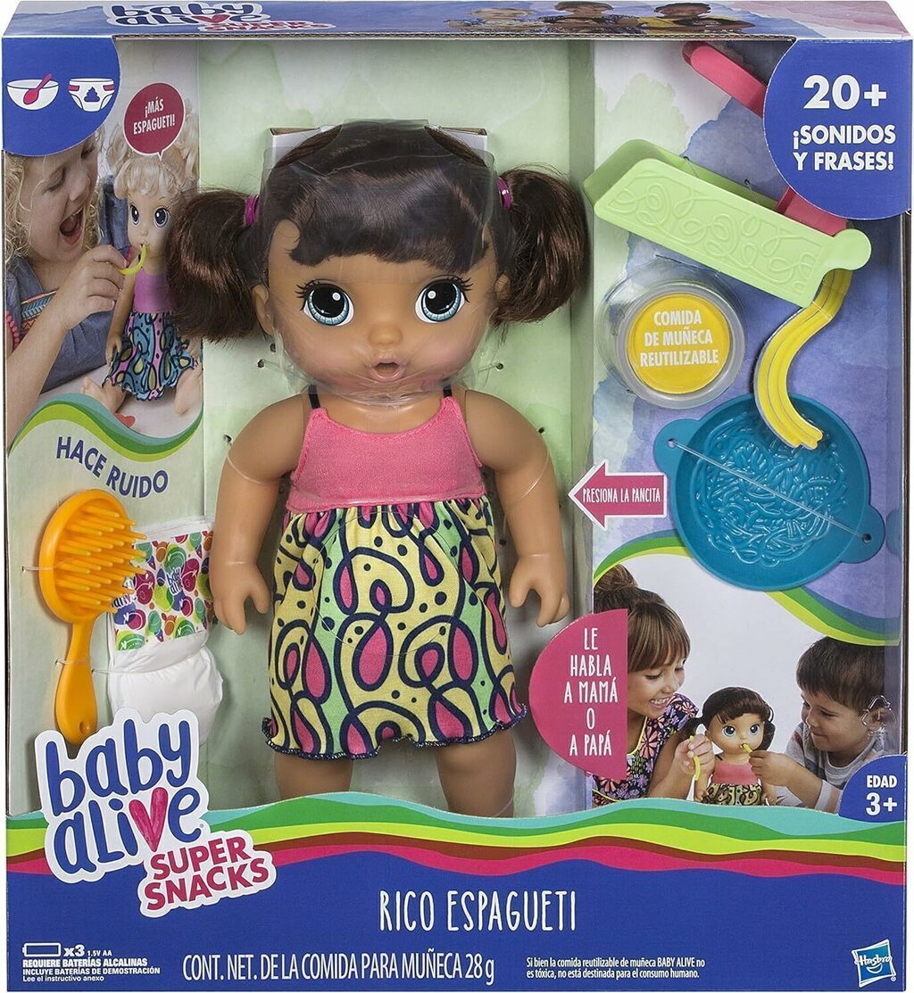 Baby alive deliciosos espaguetis hotsell