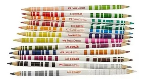 Lapices de Colores Acuarelables FABER-CASTELL x12 + sacapuntas