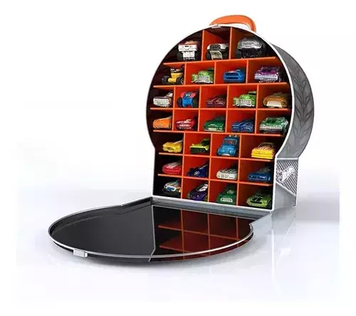 Caja para guardar autos hot wheels deals