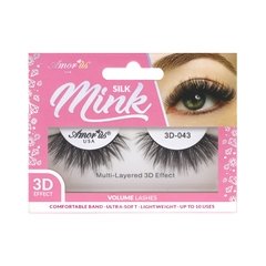 SILK MINK 3D LASHES 43 - AMOR US