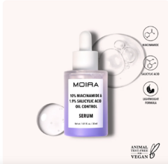 10% NIACINAMIDE & 1.9% SALICYLIC ACID OIL CONTROL SERUM - MOIRA