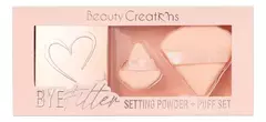 BYE FILTER SETTING POWDER COLOR ROSA + PUFF SET - BEAUTY CREATIONS