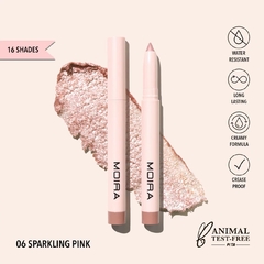 AT GLACE STICK SHADOW (006, SPARKLING PINK) - MOIRA