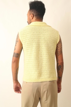 Imagem do Pulôver tricot amarelo vintage