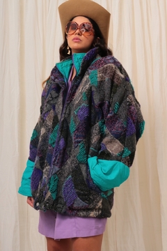 Jaqueta dupla face lã com nylon - comprar online