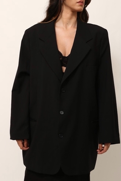 Maxi Blazer YVES SAINT LAURENT preto