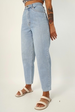 Calça jeans cintura mega alta classica - loja online