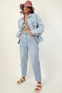 Jaqueta jeans clara vintage 90’s SKYHIGH