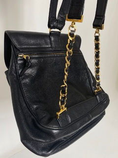 Mochila CHANEL CAVIAR LEATHER vintage na internet