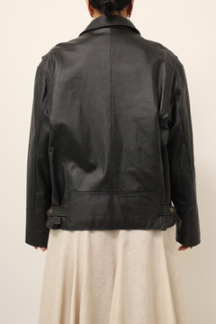 Jaqueta couro bomber Pierre Cardin Capich Brech
