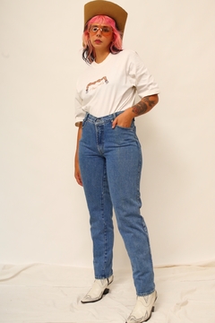 Calça jeans cintura media - loja online